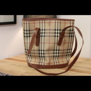 Classic Burberry handbag